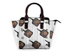 BROWCIN Steak auf Grillpfanne Abnehmbare mode trend damen handtasche umhängetasche umhängetasche