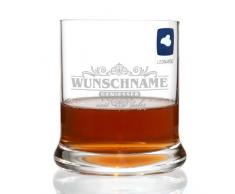 Leonardo Whisky Glas - Motiv: Geniesser limited - mit kostenloser Gravur des Namens + Geburtsjahr