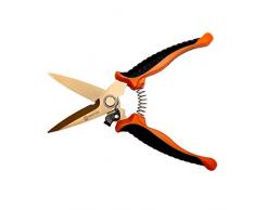 FRONTTOOL Universalschere Allzweckschere Multifunktionsschere - Titanbeschichtete Edelstahlklingen, langlebige Stabilität, dauerhaft scharfe Schneidflächen