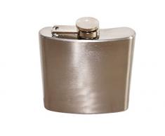 Edelstahl Flachmann, 200 ml, Taschenflachmann, Taschenflasche, rostfrei NEU OVP