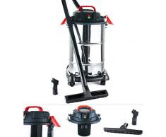 Grafner® XXL Nass- und Trockensauger | 1200 Watt | 30 Liter | incl. Vliesfilter, Saugrohr, Bodendüse, Funktionsbürste | Industriesauger Staubsauger Nasssauger Allessauger