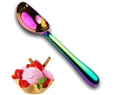 Taylors Eye Witness - Irisierende Rainbow Eisportionierer - wunderschön bunt und professionelle Qualität. Starker Löffel & Griff. Handheld Kitchen Tool zum Schöpfen / Löffel Eis & Sorbet