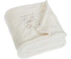 Playshoes Baby und Kinder Fleece-Decke, vielseitig nutzbare Kuscheldecke für Jungen und Mädchen, 75 x 100 cm, mit Bär-Stickung