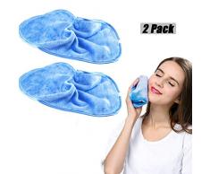 Iadong Abschminktücher Mikrofaser, 2er Set Make-Up Entferner Tuch, Abschminken und Reinigen nur mit Wasser, Ohne Chemie, Waschbar & Wiederverwendbar, Ideal für Empfindliche Haut
