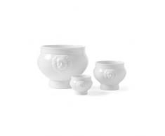 Hendi 784754 Löwenkopf Suppenterrine, Strahlendes Weiß