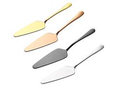 4 Stück Kuchenheber, Tortenheber Edelstahl, Profi Tortenmesser Schwerer Edelstahl Tortenheber Edelstahl Poliert Kuchenmesser für KüChen, Restaurants, Partys, Spülmaschinenfest - Ideal für Torten