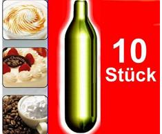 NEMT 10s 10 Stück N2O Sahnekapseln, passend für alle handelsüblichen Sahnebereiter von Liss, Mosa, iSi, Kayser, Mastrad, Cream Whipper Chargers