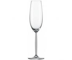 Schott Zwiesel Diva Sektkelch 7, 2er Set, im Geschenkkarton, Sektglas, Champagnerglas, Glas, 220 ml, 104594