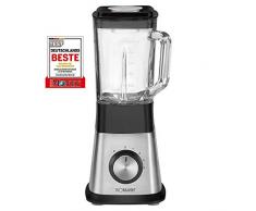 Bomann Universalmixer UM 1374 CB, Edelstahlmesser mit Piranha- Schliff, 650 Watt, Edelstahlgehäuse