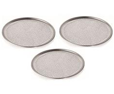 Pizzablech Ø 30 cm gelocht Set
