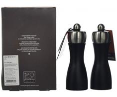 Peugeot FIDJI 15 cm Pfeffer- und Salzmühle, Holz, matt schwarz, 0 cm