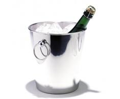 Sektkühler Champagnerkühler Edelstahl glänzend ø200x202mm