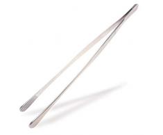 Kochpinzette Edelstahl lang 30cm – Edelstahl Pinzette Küche verwendbar als Fleischzange Bratzange Grillzange oder Servier Zange – ein nützlicher Küchenhelfer für alle Hobbyköche und Kochprofis