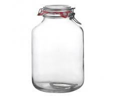 Bormioli Rocco Fido Einmachglas mit Drahtbügelverschluss & Dichtring, Luftdichte Konservierung zum Aufbewahren, Einmachen & Einlegen, Klar
