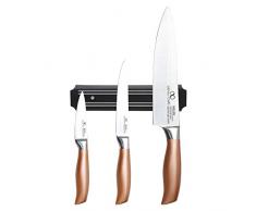 INFINITY CHEF - BERGNER: Messer set 3 + BAR MAGNETIC Edelstahl INFINITY CHEF