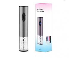 Automatischer Korkenzieher Wiederaufladbarer Weinkorkenzieher Elektrischer Weinflaschenöffner Flaschenöffner Weinzubehör-Set Weinbelüfter Ausgießer, für Zuhause, Weingut, Party, Bar und als Geschenk