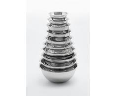 stapelbare Teigschüssel Küchenschüssel Rührschüssel Schüssel Edelstahl 0,75 Liter