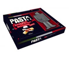 Buch-Box Pasta: Rezepte, die man nicht ablehnen kann. Buch plus Käsereibe in origineller Mafioso-Form in einer dekorativer Geschenkbox
