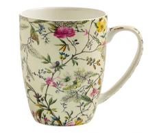 Maxwell & Williams Kilburn Kaffeebecher, Porzellan, Mehrfarbig, 12 x 8,5 x 10
