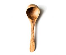 Traditionelle Schöpflöffel aus Olivenholz, 25 cm