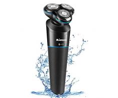 Herren Elektrorasierer, Rotationsrasierer für Männer, Elektrischer Nass-und Trockenrasierer, Wireless 5 in 1 Pflegeset Herren Rasierapparat USB Herrenrasierer