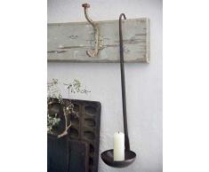 Jeanne dArc Living Deko Schöpfkelle Kerzenhalter Antique Eisen mit Patina Vintage Shabby Antik