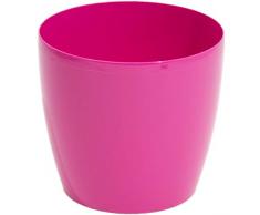 myBoxshop Baumkübel 55 Liter Spezialtopf Rund Blumenkübel Pflanzkübel Koniferentopf Terrassenkübel Rosa