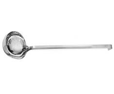 HENDI Schöpfkelle, tropfenfrei, Stück gemäß den HACCP, Dicke 2,7mm, Schöpflöffel, Suppenschöpfer, 0,75L, ø145x440mm, Edelstahl