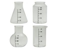 Drinks Lab DL1002 Chemie Schnapsgläser 4-er Set