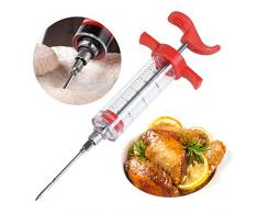 Flavour Spritze, die Fleisch Geflügel Hühnchen BBQ Werkzeug Marinade Injektor Würze Spritze kocht