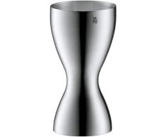 WMF Loft Barmaß, mit 2 Einheiten, 2 cl und 4 cl, kleiner Messbecher für exaktes Dosieren, Cromargan Edelstahl mattiert, spülmaschinengeeignet