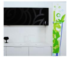 alles-meine.de GmbH 15 TLG. Set XL Wandtattoo Cocktail Mojito Wandsticker Cocktailglas Cocktails Aufkleber Wandaufkleber - selbstklebend für Wohnzimmer und Kinderzimmer Deko Stic..