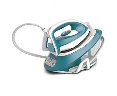 Tefal Express Compact SV7111 Dampfbügelstation, Farbe: Weiß/Türkis