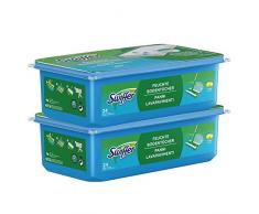 Swiffer Bodenwischer Feuchte Bodentücher Nachfüllpackung mit frischem Zitrusduft 48 St., für eine schnelle und einfache Reinigung