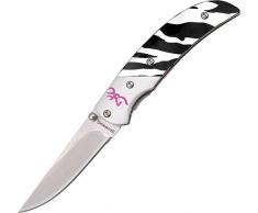 Browning - Klappmesser - Klingenlänge: 6.98 cm - Safari Prism Zebra