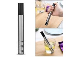 YOUG Edelstahl-Tee-Ei Sieb Filter Teekanne Gewürze Suppen Werkzeuge Wiederverwendbar Kaffee lose Blätter Kräutertee-Halter Teestab