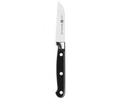 Zwilling 31020091 Professional S Gemüsemesser,Rostfreier Spezialstahl, Zwilling Sonderschmelze, genietet, Vollerl, Kunststoff-Schalen, 9 cm, schwarz