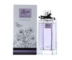Gucci Flora by Gucci großzügigen violett Eau de Toilette Spray – 100 ml/Portweingläser
