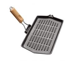 LXYZ Wok, Kochtöpfe Pfannen Bratpfanne Pfannenpfanne Steakpfanne Gebratenes Steak Spezialtopf Kochtopf Gusseisen Unbeschichtet Gestreifte Antihaft-Bratpfanne Gasherd Bratpfanne