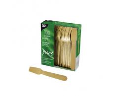 100 Eislöffel, Holz pure 9,4 cm Einweglöffel