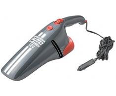 Black+Decker 12V / 12.5W Auto-Handsauger, mit 12V-Adapter zum Anschluss an den Zigarettenanzünder, 5m Kabel, AV1205