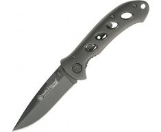 Smith & Wesson 118611 Einhandmesser OASIS Messer, Silber, 19,0cm