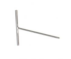 BESTonZON Crepes-Teigverteiler Crêpe Spreader Edelstahl Crêpe Pancake Maker Profi Teig Spreader Werkzeug für Bäckerei Küche 19 X 13 cm