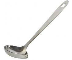 WYFDM Chef Set Saucenkelle aus Edelstahl, Silber, 29 x 8 x 3 cm