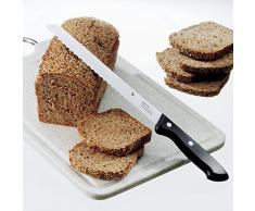 WMF Classic Line Brotmesser mit Wellenschliff, 34 cm, Spezialklingenstahl, Kunststoffgriff, Klinge 21 cm