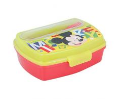 Stor Mickey Mouse Sandwichmaker mit Besteck, Mehrfarbig, 16 x 13 cm