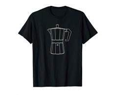 Espressomaschine Espresso Maschine Kaffee Caffé Italiano Fun T-Shirt