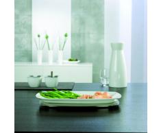 Emsa 505247 CANDEO Servierplatte weiß, Keramik-Tischserie