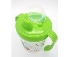 Raupe Nimmersatt 17, 250ml Lern-Trinkbecher, Kunststoff, Mehrfarbig, 12 x 8,5 x 10.5 cm