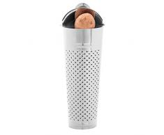 Schwertkrone Muskatreibe mit Behälter Edelstahl Mit Aufbewahrung - Vorratsbehälter